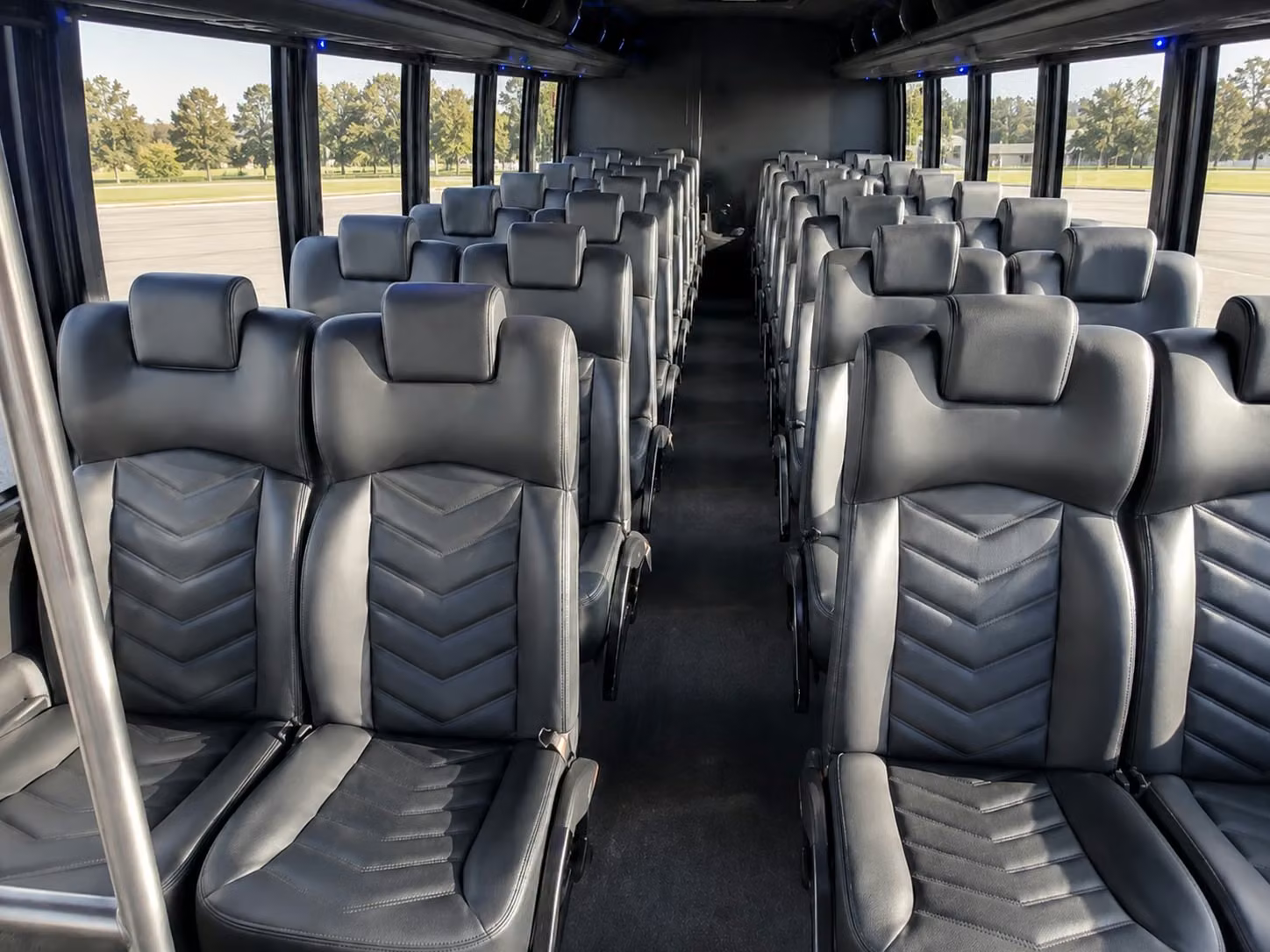 20 passenger minibus inside