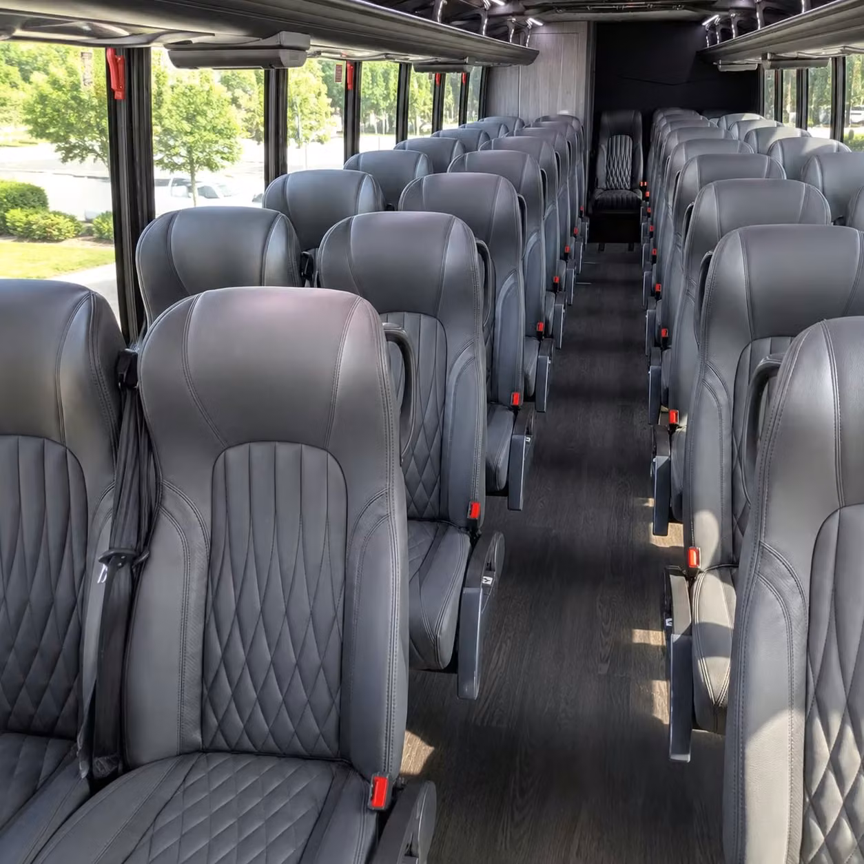 30 passenger minibus interior