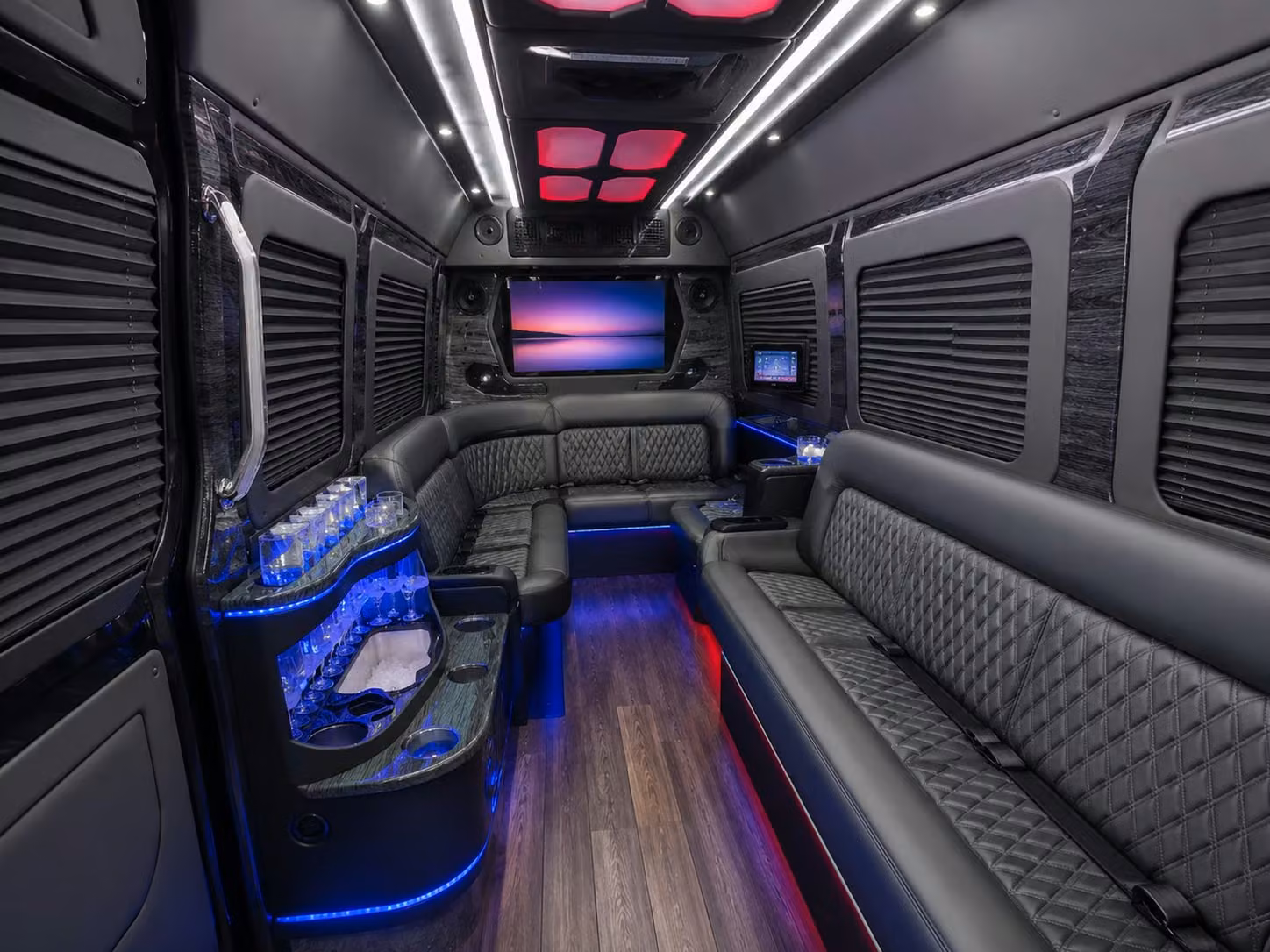 shuttle bus transportation for ohio national guard events ceremonies